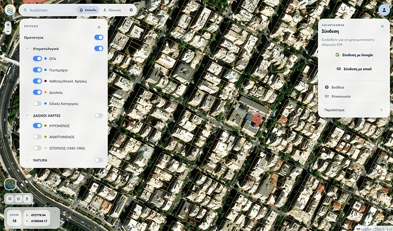 CadMaps preview